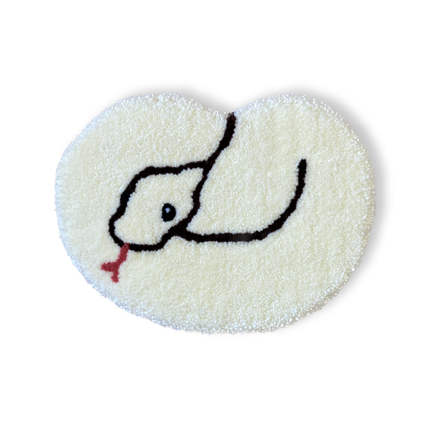 【REPTILE RUGS】 Python Heart (30㎝ size)