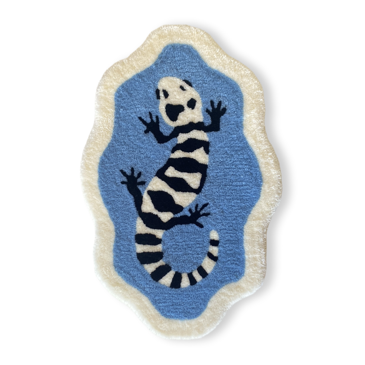 【REPTILE RUGS】 Floating Salamander(Marbled Salamander)