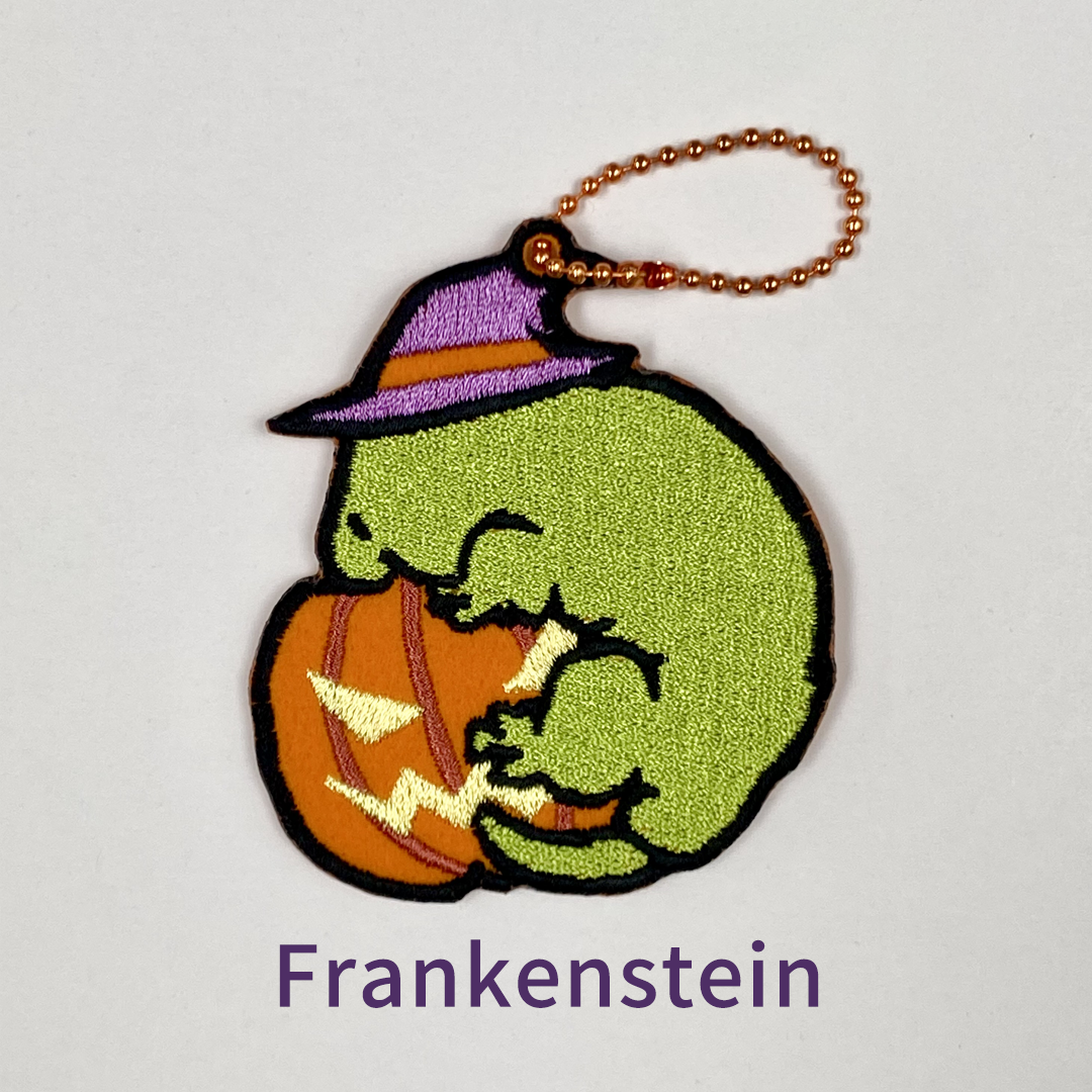 【刺繍オーナメント】”HALLOWEEN”