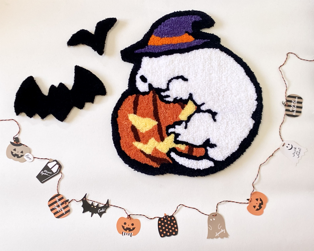 【REPTILE RUGS】”HALLOWEEN”(Ghost-M)