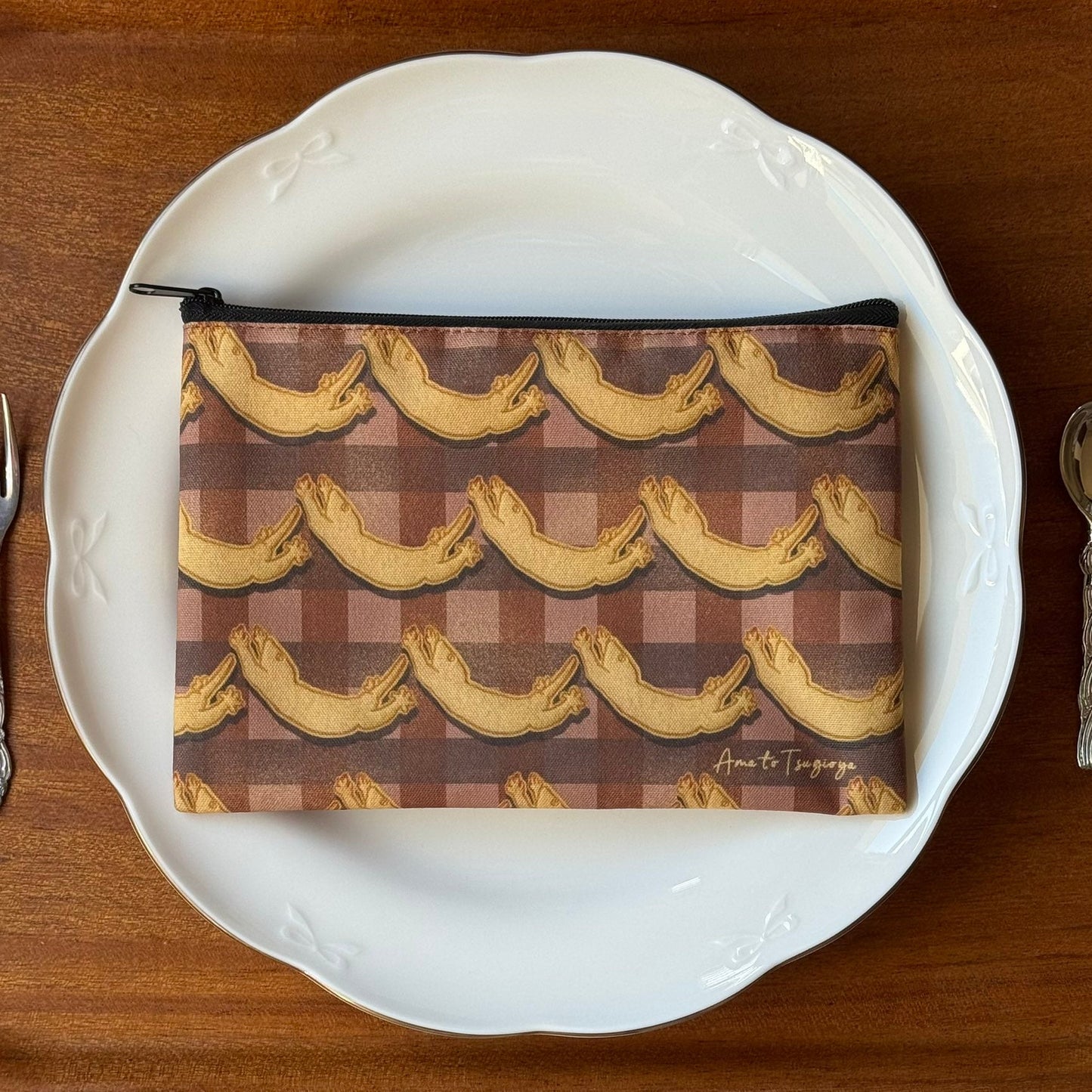 Jumping Gecko Cookieポーチ