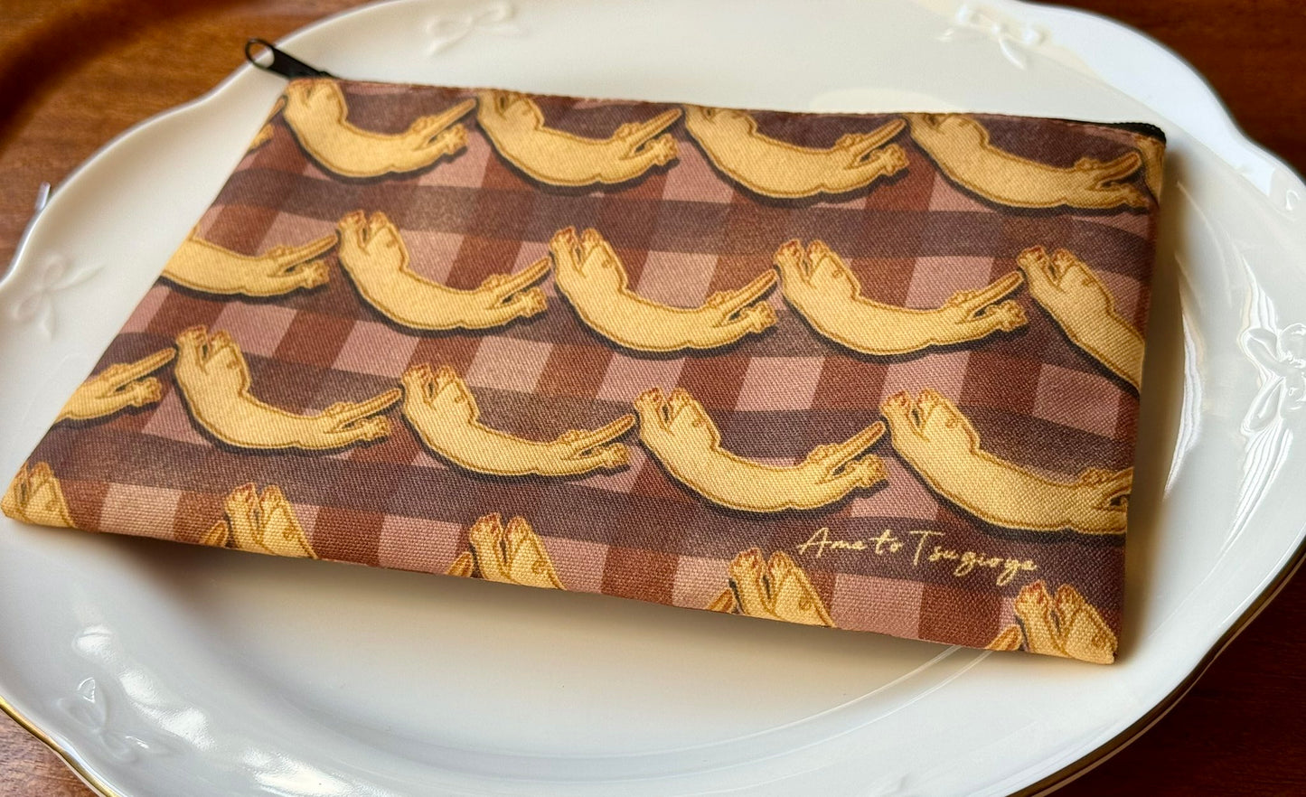 Jumping Gecko Cookieポーチ