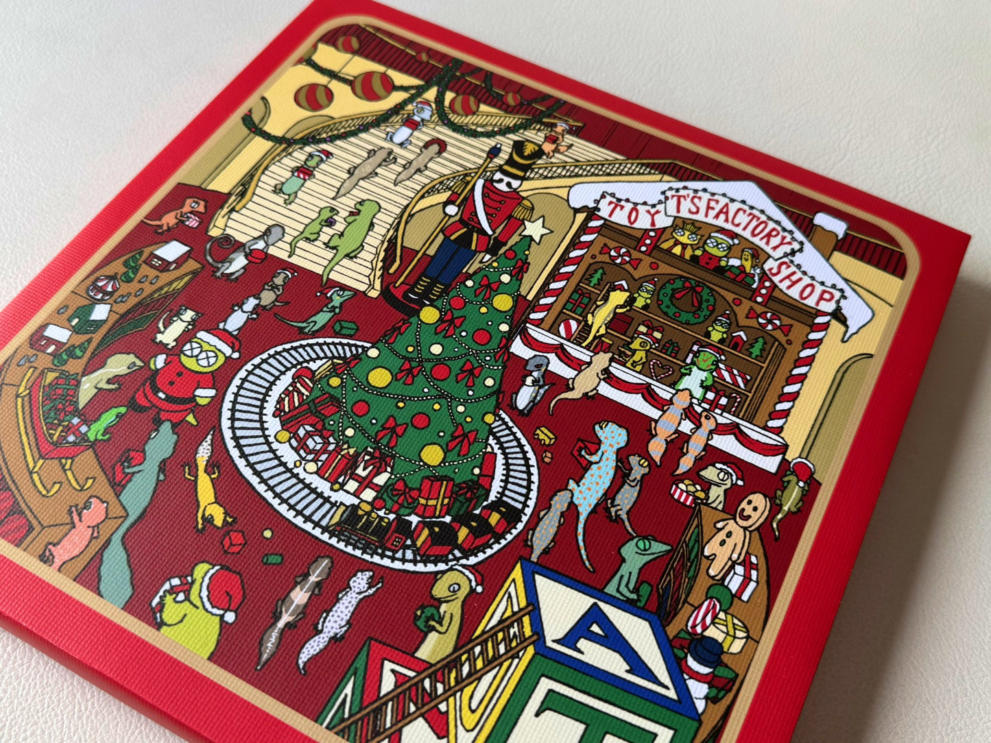 "T's FACTORY TOY SHOP" キャンバスパネル