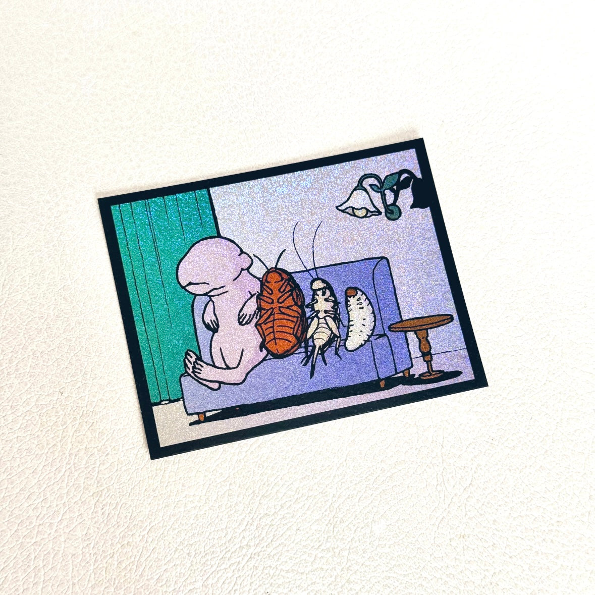 "the lives given" グリッターステッカー