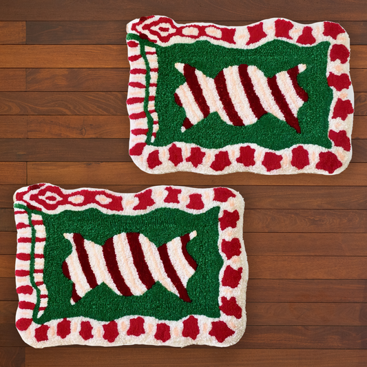 【REPTILE RUGS】"Candy Cane”(M)